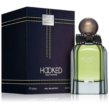 Rue Broca Hooked Eau de Parfum 100ml – Fresh Aromatic Woody Perfume for Men – Long Lasting Masculine Fragrance