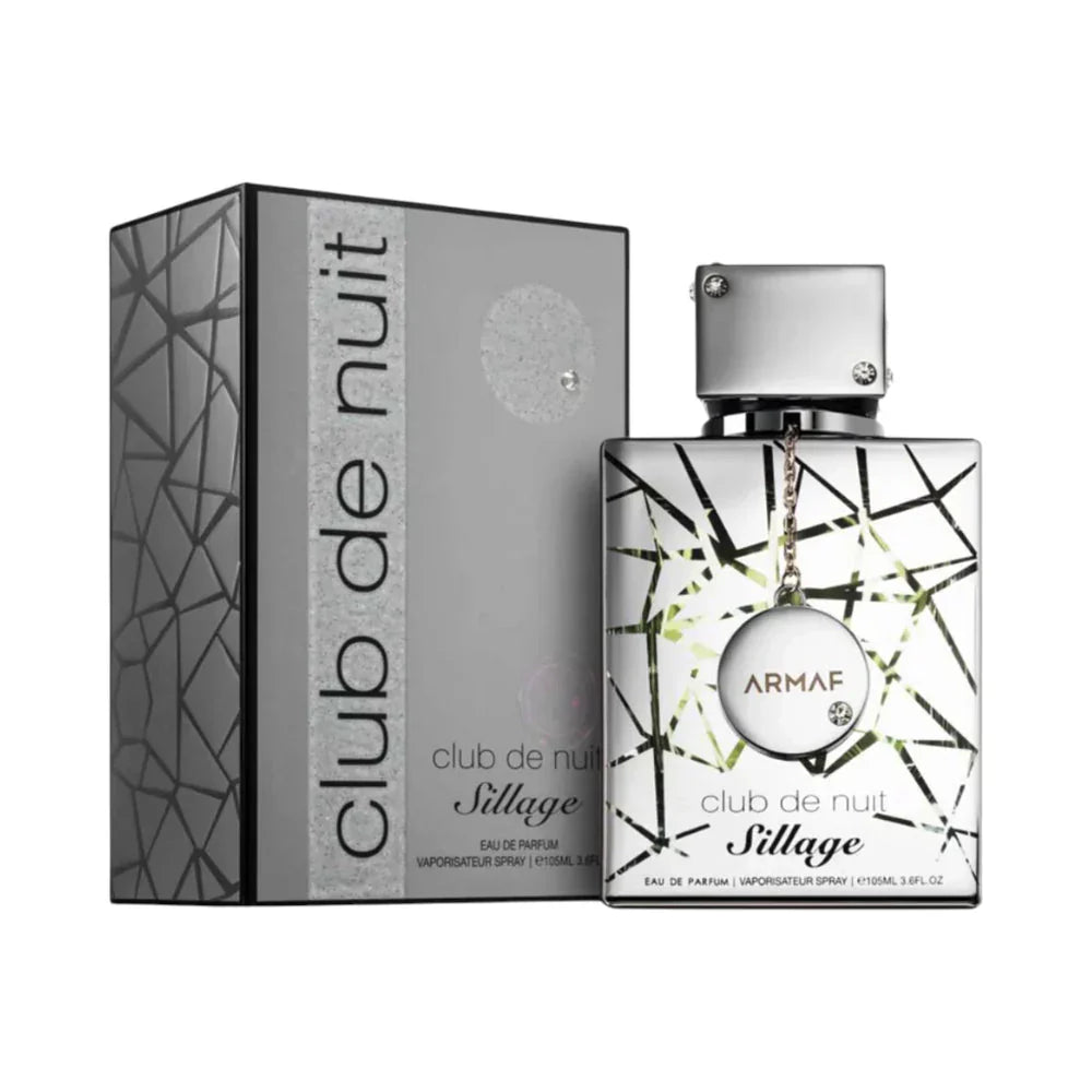 Armaf Club De Nuit Sillage EDP 105ml – Long Lasting Fresh Citrus Woody Perfume for Men