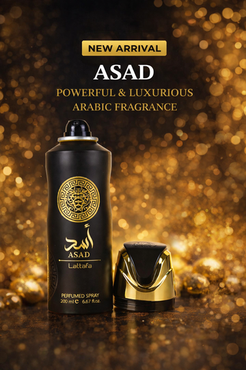 Lattafa Asad 200ml Body Spray for Men