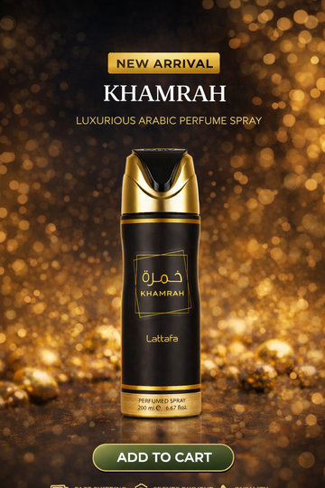 Lattafa Khamrah 200ml Body Spray for Unisex