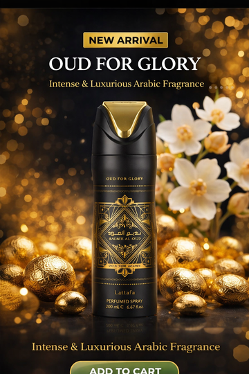 Lattafa Badee Al Oud (Oud for Glory) 200ml Body Spray for Unisex