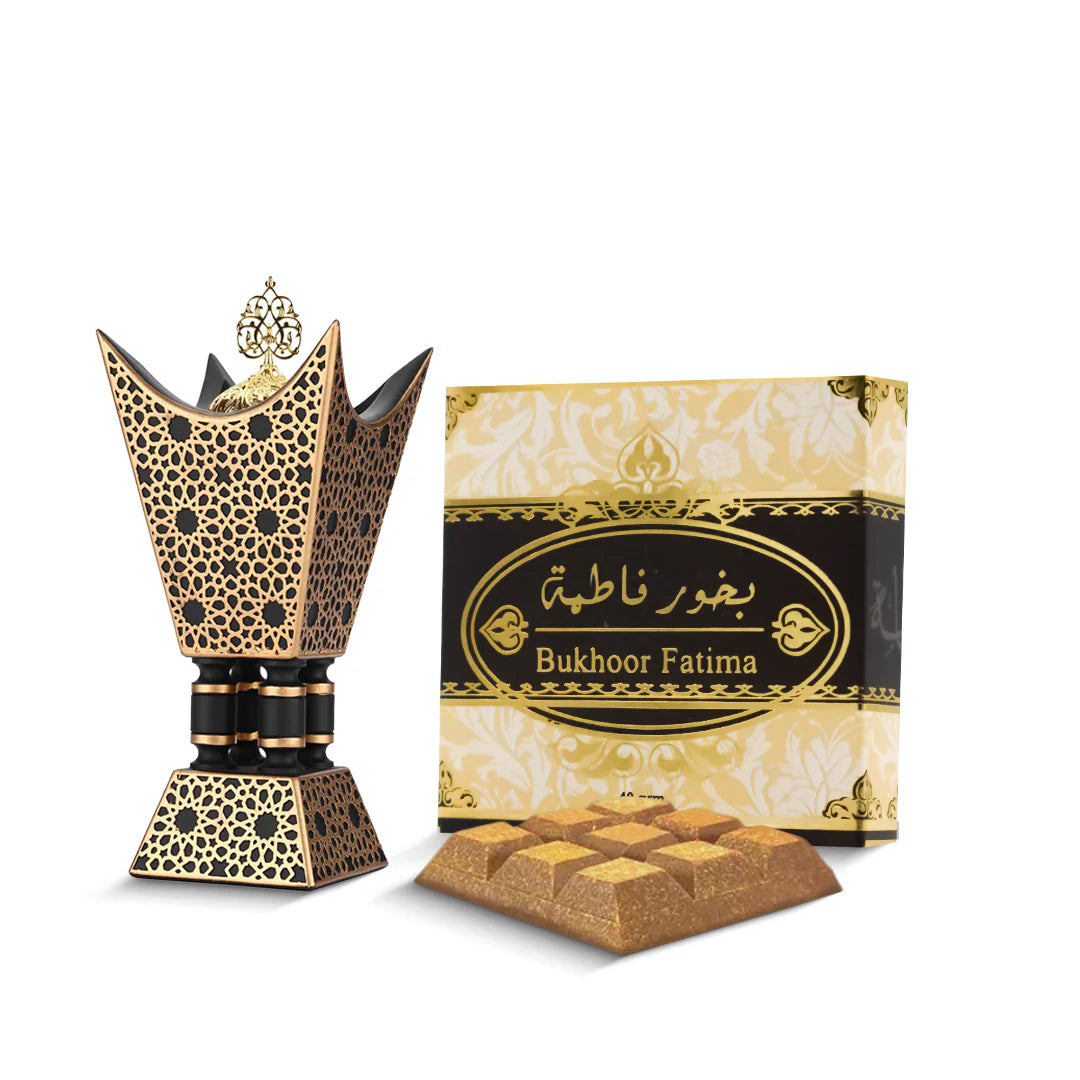 Bakhoor Fatima 40g Premium Arabian Incense – Long Lasting Fragrance for Home & Office