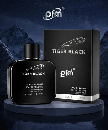 Black Tiger EDT 100ml by Auso – Intense Masculine Woody Spicy Perfume for Men | Long Lasting Eau De Toilette Luxury Fragrance