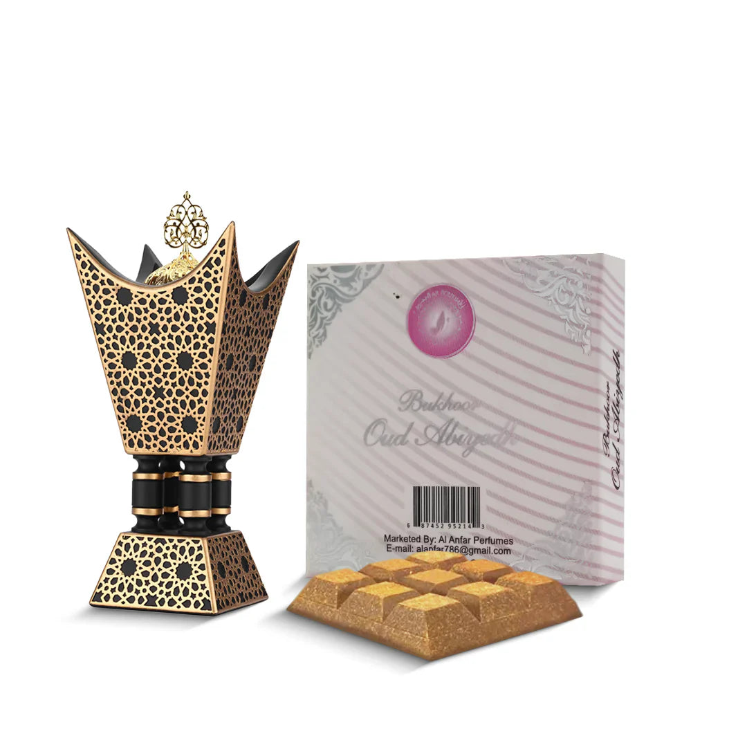 Bakhoor Oud Abiyadh 40g Premium Arabian Incense – Long Lasting Oud Fragrance for Home & Office