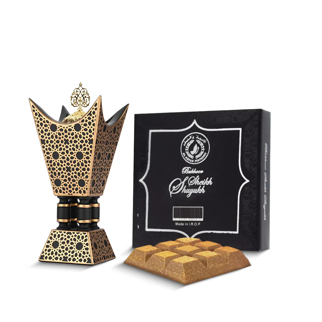 Bakhoor Sheikh Al Shuyukh 40g Premium Arabian Incense – Long Lasting Rich Fragrance for Home & Office
