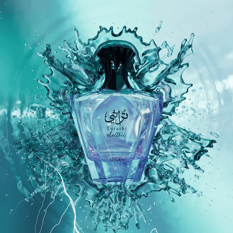 Afnan Turathi Electric for Men EDP 100ml – Modern Fresh Long Lasting Masculine Fragrance