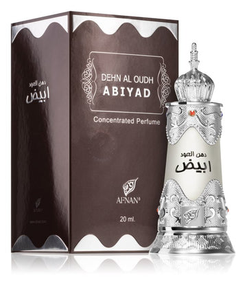 Afnan Dehn Al Oudh Abiyad Attar 20ml for Unisex