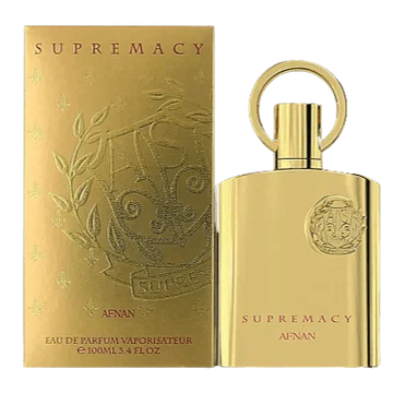 Afnan Supremacy Gold Eau de Parfum 100ml – Sweet Fruity Woody Luxury Perfume – Long Lasting Unisex Fragrance